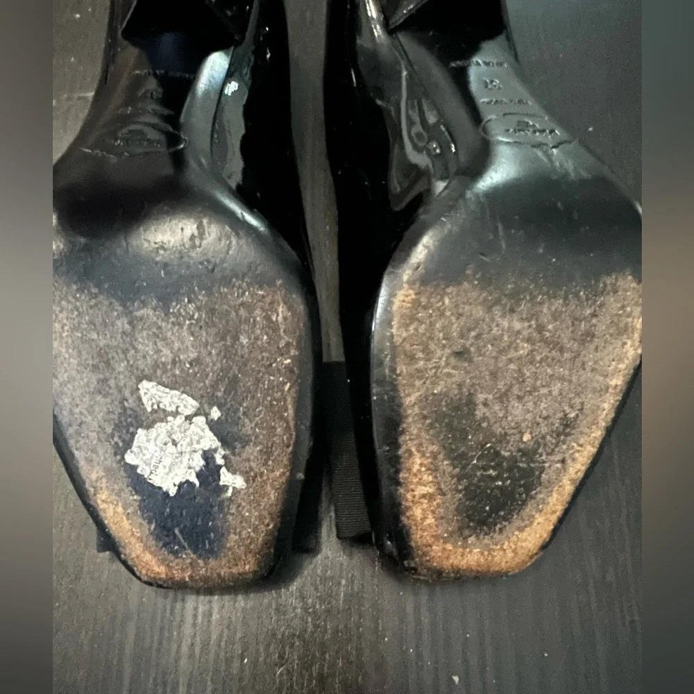Prada patent leather peep toes - Picture 7 of 7